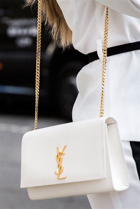 ysl weisse tasche|saint laurent taschen.